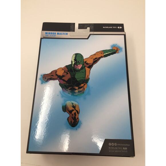 MCFARLANE TOYS DC MULTIVERSE MIRROR MASTER THE FLASH, PLATINUM EDITION CHASE #44 - Picture 2 of 5